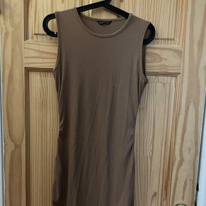 Beautiful Tan summer dress by Shein brand-new never worn it.